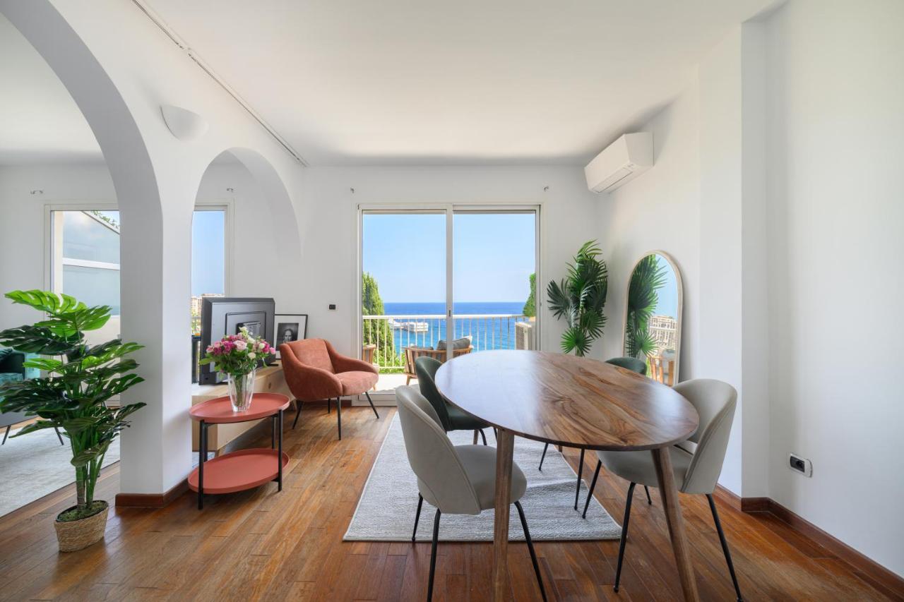 Proche Monaco, Vue Mer Et Acces A La Plage Saint-Antoine  Exterior foto