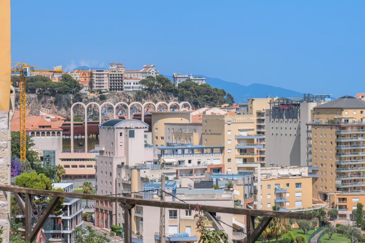Proche Monaco, Vue Mer Et Acces A La Plage Saint-Antoine  Exterior foto